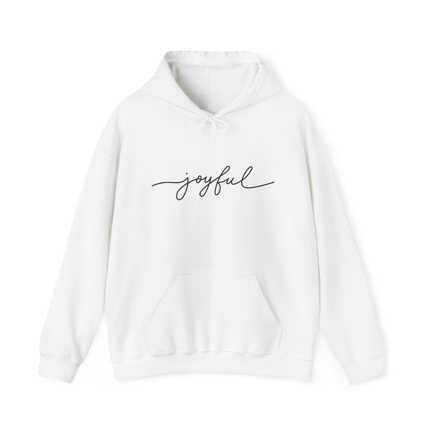 Joyful Vibes: Cozy Up in Our Festive Joyful Unisex Hoodie