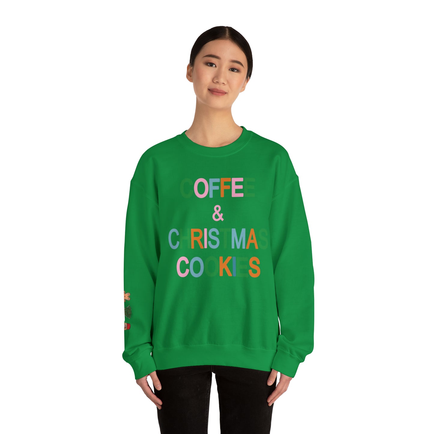 Coffee Christmas Cookie Sweatshirt