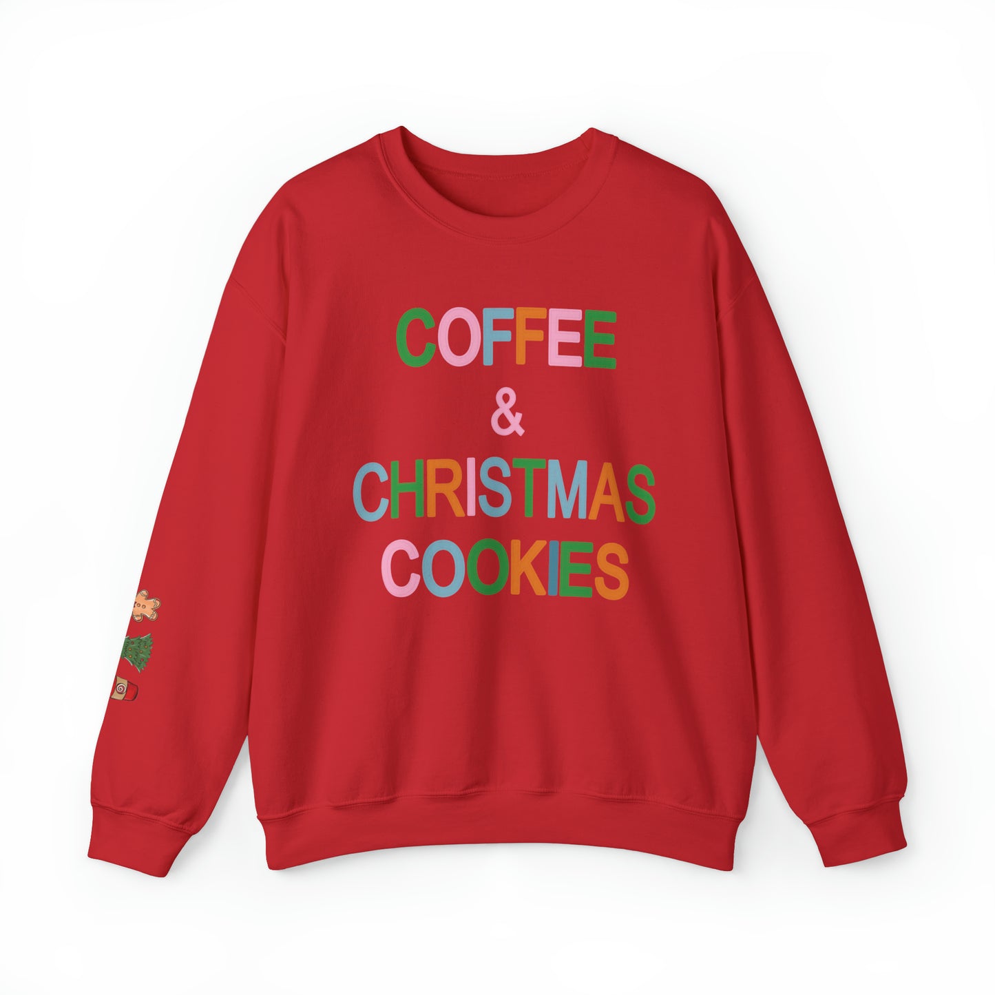 Coffee Christmas Cookie Sweatshirt